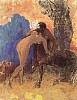 Redon, Odilon (1840-1916) - Combat entre une femme et un centaure.JPG